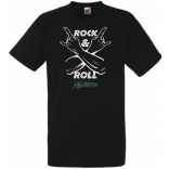 Zene fan - Rock n Roll férfi rövid ujjú póló