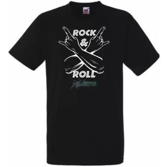 Zene fan - Rock n Roll férfi rövid ujjú póló