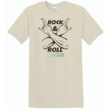 Zene fan - Rock n Roll férfi rövid ujjú póló