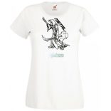 Zene fan - Metal női rövid ujjú póló