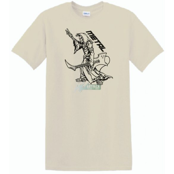 Zene fan - Metal férfi rövid ujjú póló