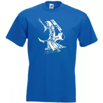 Zene fan - Metal férfi rövid ujjú póló