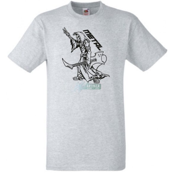 Zene fan - Metal férfi rövid ujjú póló