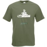 Gokart-os férfi rövid ujjú póló