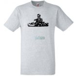 Gokart-os férfi rövid ujjú póló