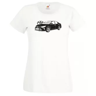 Auto fan Camry minima női rövid ujjú póló