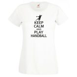 Keep Calm kézilabda női rövid ujjú póló