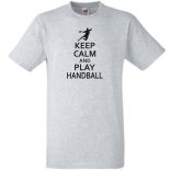 Keep Calm kézilabda férfi rövid ujjú póló