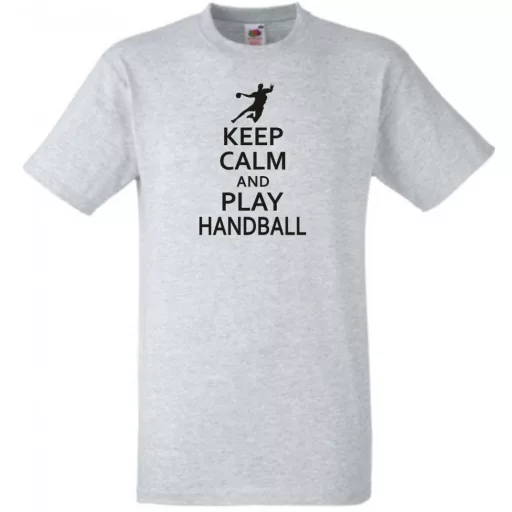 Keep Calm kézilabda férfi rövid ujjú póló