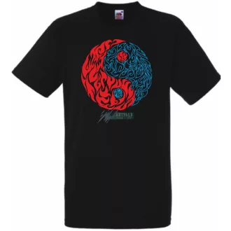 Yin Yang - Tűz és víz férfi rövid ujjú póló