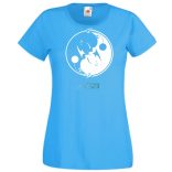 Yin Yang - Ölelkező kutyák női rövid ujjú póló