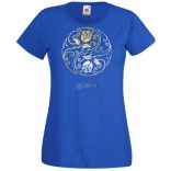 Yin Yang - Arany Ezüst rózsák női póló női rövid ujjú póló