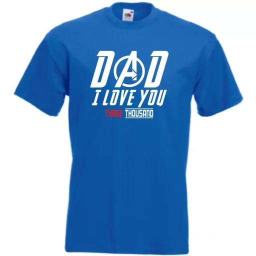 Humor I Love You 3000 - Dad férfi rövid ujjú póló