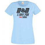 Humor I Love You 3000 - Mom női rövid ujjú póló