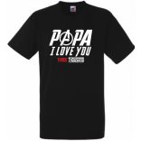 Humor I Love You 3000 - Papa férfi rövid ujjú póló