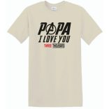 Humor I Love You 3000 - Papa férfi rövid ujjú póló
