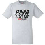 Humor I Love You 3000 - Papa férfi rövid ujjú póló