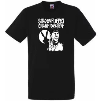   Shadow Puppet Championship - Spock férfi rövid ujjú póló