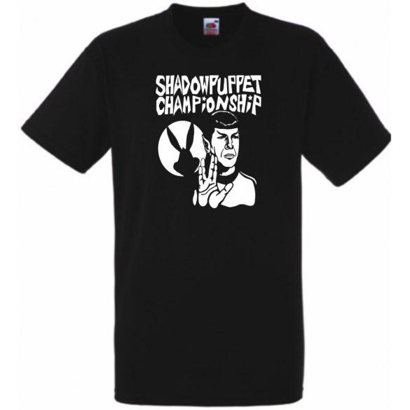 Shadow Puppet Championship - Spock férfi rövid ujjú póló