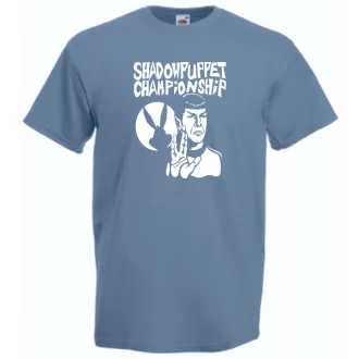   Shadow Puppet Championship - Spock férfi rövid ujjú póló