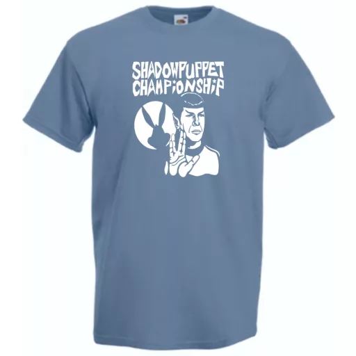 Shadow Puppet Championship - Spock férfi rövid ujjú póló
