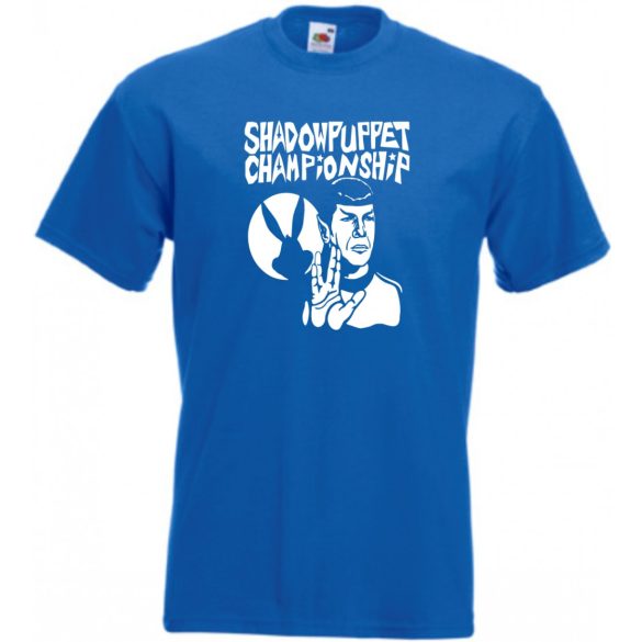 Shadow Puppet Championship - Spock férfi rövid ujjú póló