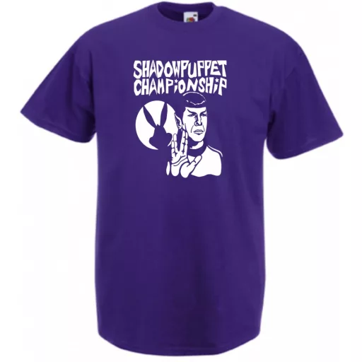 Shadow Puppet Championship - Spock férfi rövid ujjú póló
