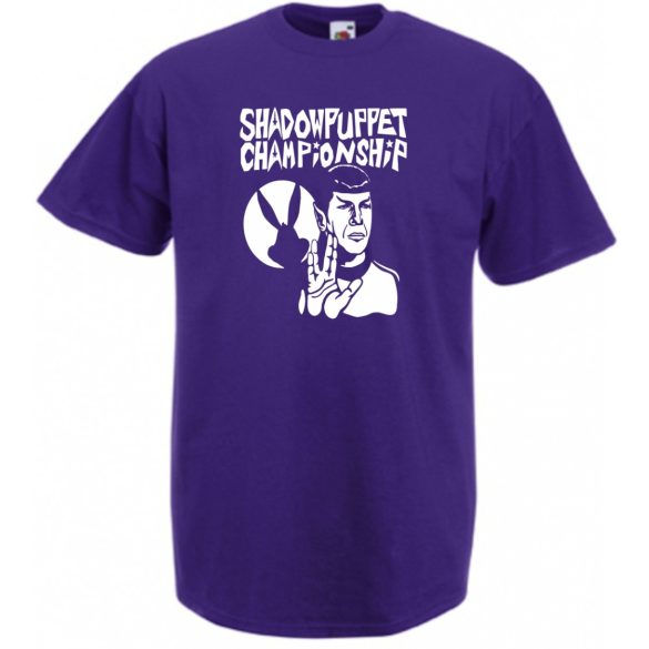 Shadow Puppet Championship - Spock férfi rövid ujjú póló