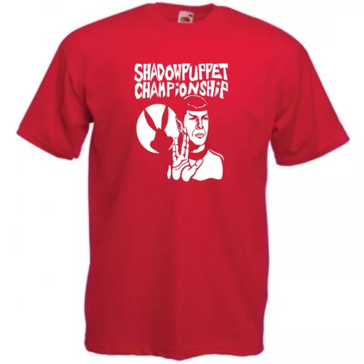 Shadow Puppet Championship - Spock férfi rövid ujjú póló