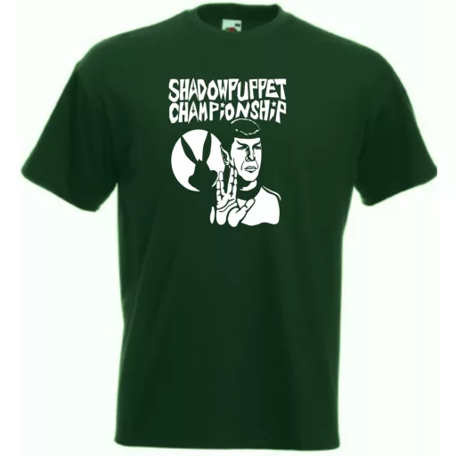 Shadow Puppet Championship - Spock férfi rövid ujjú póló