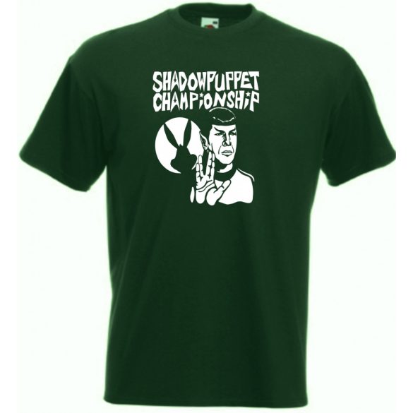 Shadow Puppet Championship - Spock férfi rövid ujjú póló
