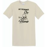 My Patronus Is a Horse – H Potter stílus férfi rövid ujjú póló