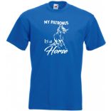 My Patronus Is a Horse – H Potter stílus férfi rövid ujjú póló