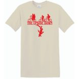 Fejjel lefelé - Stranger Things stílus férfi rövid ujjú póló