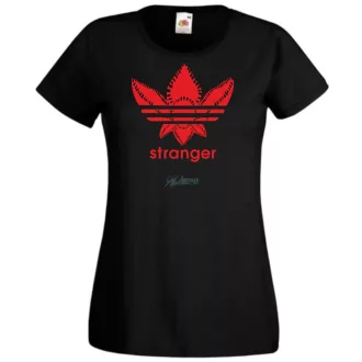   Stranger Demogorgon - Stílus Stranger Things női rövid ujjú póló