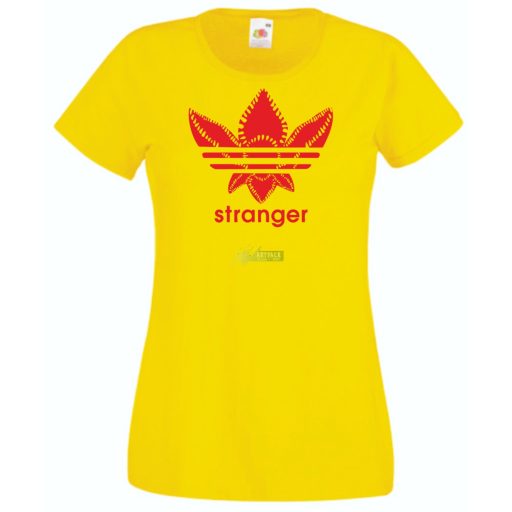 Stranger Demogorgon - Stílus Stranger Things női rövid ujjú póló