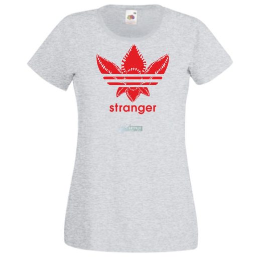 Stranger Demogorgon - Stílus Stranger Things női rövid ujjú póló