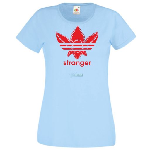 Stranger Demogorgon - Stílus Stranger Things női rövid ujjú póló