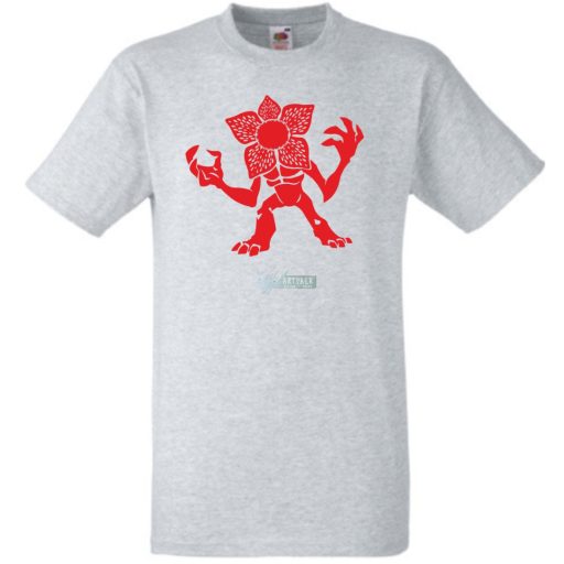 FanArt Demogorgon - Stranger Stílus gyerek rövid ujjú póló