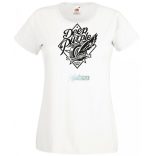 Retro zene fan Deep Purple Highway Star női rövid ujjú póló