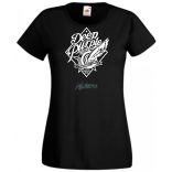 Retro zene fan Deep Purple Highway Star női rövid ujjú póló