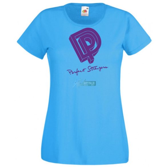 Retro zene fan Retro zene fan Perfect Strangers női rövid ujjú póló