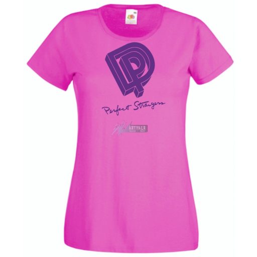 Retro zene fan Retro zene fan Perfect Strangers női rövid ujjú póló