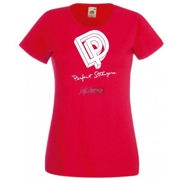 Retro zene fan Retro zene fan Perfect Strangers női rövid ujjú póló