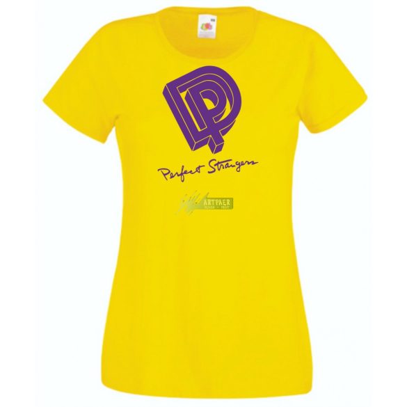 Retro zene fan Retro zene fan Perfect Strangers női rövid ujjú póló