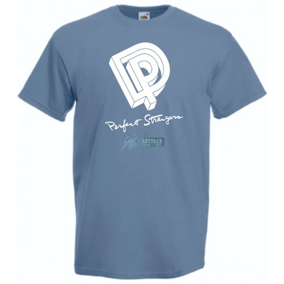 Retro zene fan Perfect Strangers férfi rövid ujjú póló