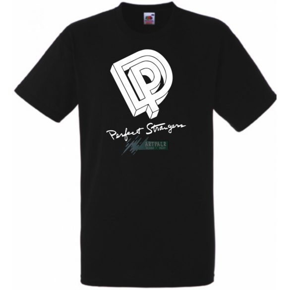 Retro zene fan Perfect Strangers férfi rövid ujjú póló