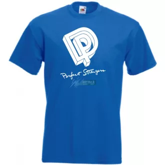 Retro zene fan Perfect Strangers férfi rövid ujjú póló