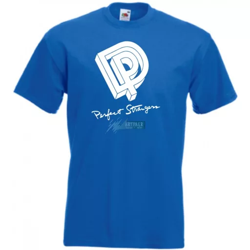 Retro zene fan Perfect Strangers férfi rövid ujjú póló