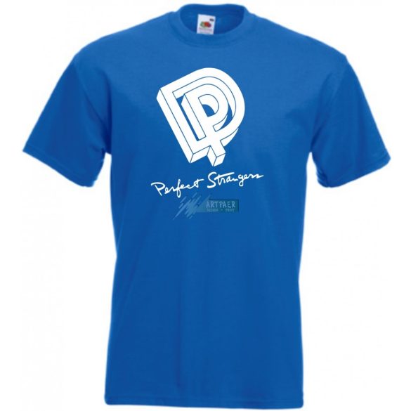 Retro zene fan Perfect Strangers férfi rövid ujjú póló